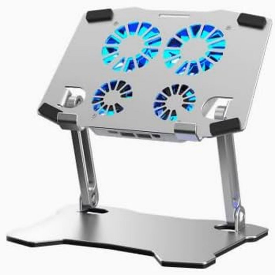 Stabiles Laptopstaender aus Aluminium fuer den Bueroalltag
