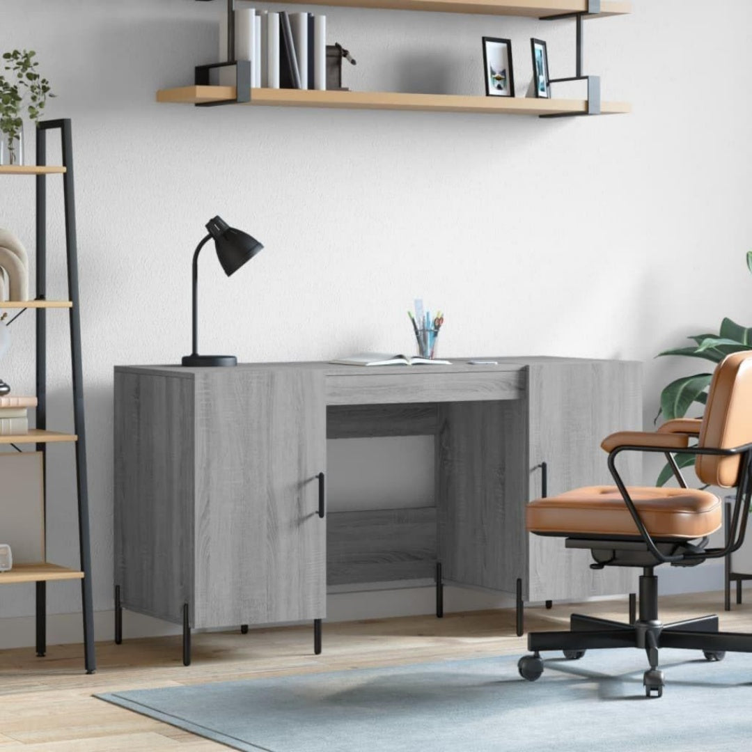Neigbares Schreibtisch fuer Zuhause aus Holz