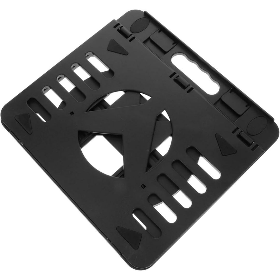 Zerlegbares Laptop-staender aus Acryl fuer Reisen